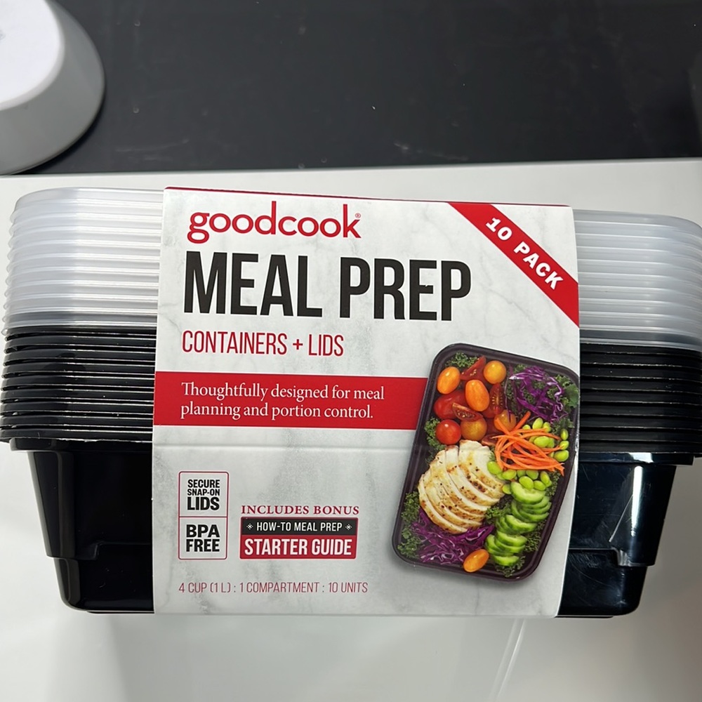 Good Cook Meal Prep Containers + Lids - Picture 2 of 6